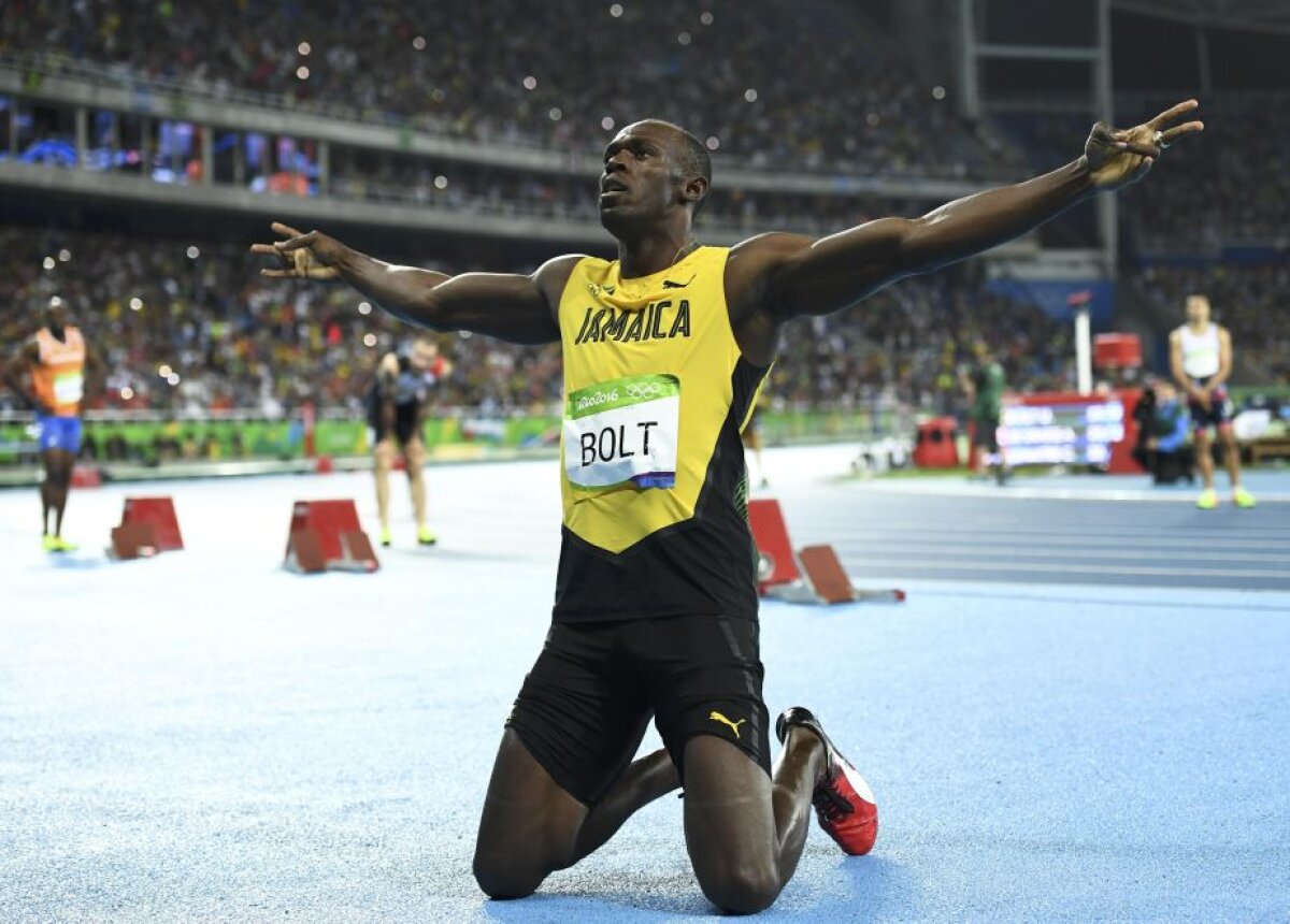 VIDEO+FOTO The Flash » Supremația lui Bolt continuă și la 200m! Încetinit de ploaie, jamaicanul nu și-a putut doborî recordul mondial