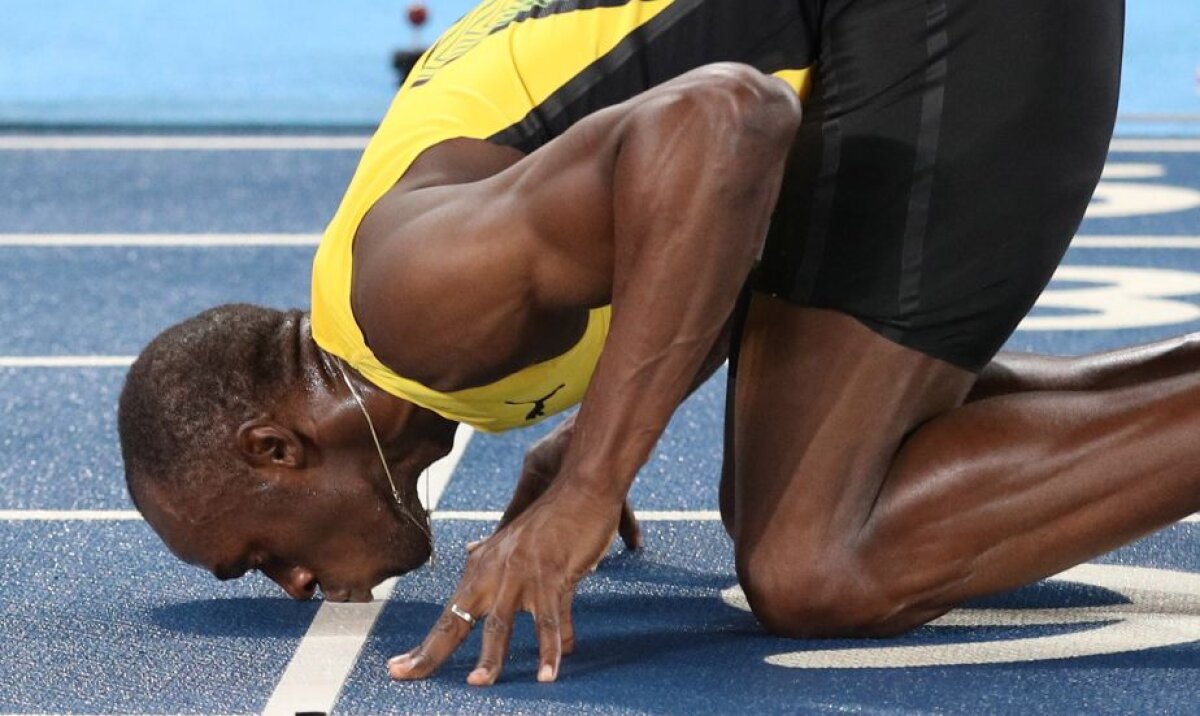 VIDEO+FOTO The Flash » Supremația lui Bolt continuă și la 200m! Încetinit de ploaie, jamaicanul nu și-a putut doborî recordul mondial