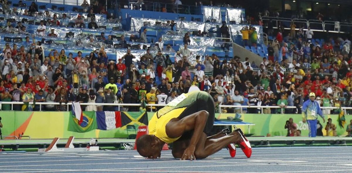 VIDEO+FOTO The Flash » Supremația lui Bolt continuă și la 200m! Încetinit de ploaie, jamaicanul nu și-a putut doborî recordul mondial