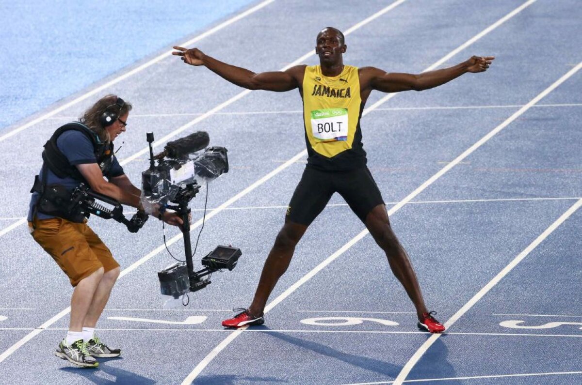 VIDEO+FOTO The Flash » Supremația lui Bolt continuă și la 200m! Încetinit de ploaie, jamaicanul nu și-a putut doborî recordul mondial