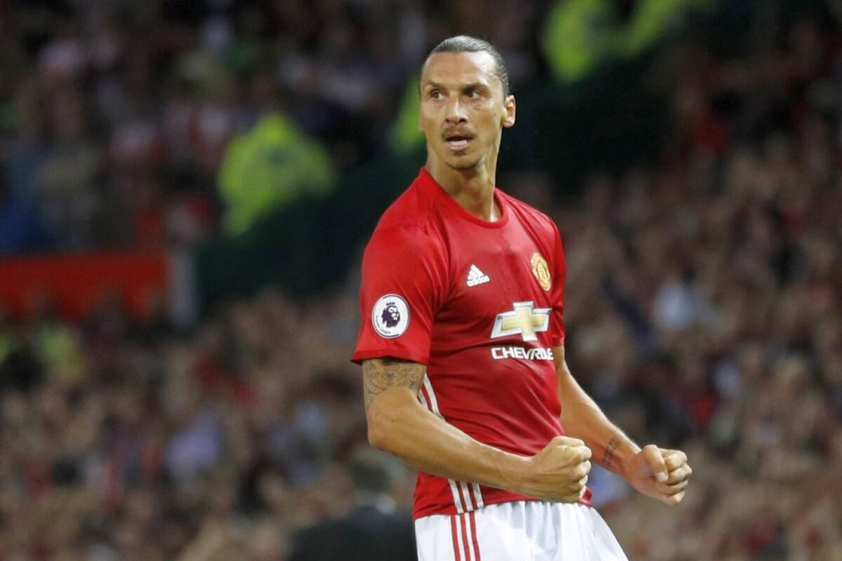 VIDEO+FOTO Gol după gol pentru SuperIbra! Zlatan a marcat de două ori pentru Manchester United