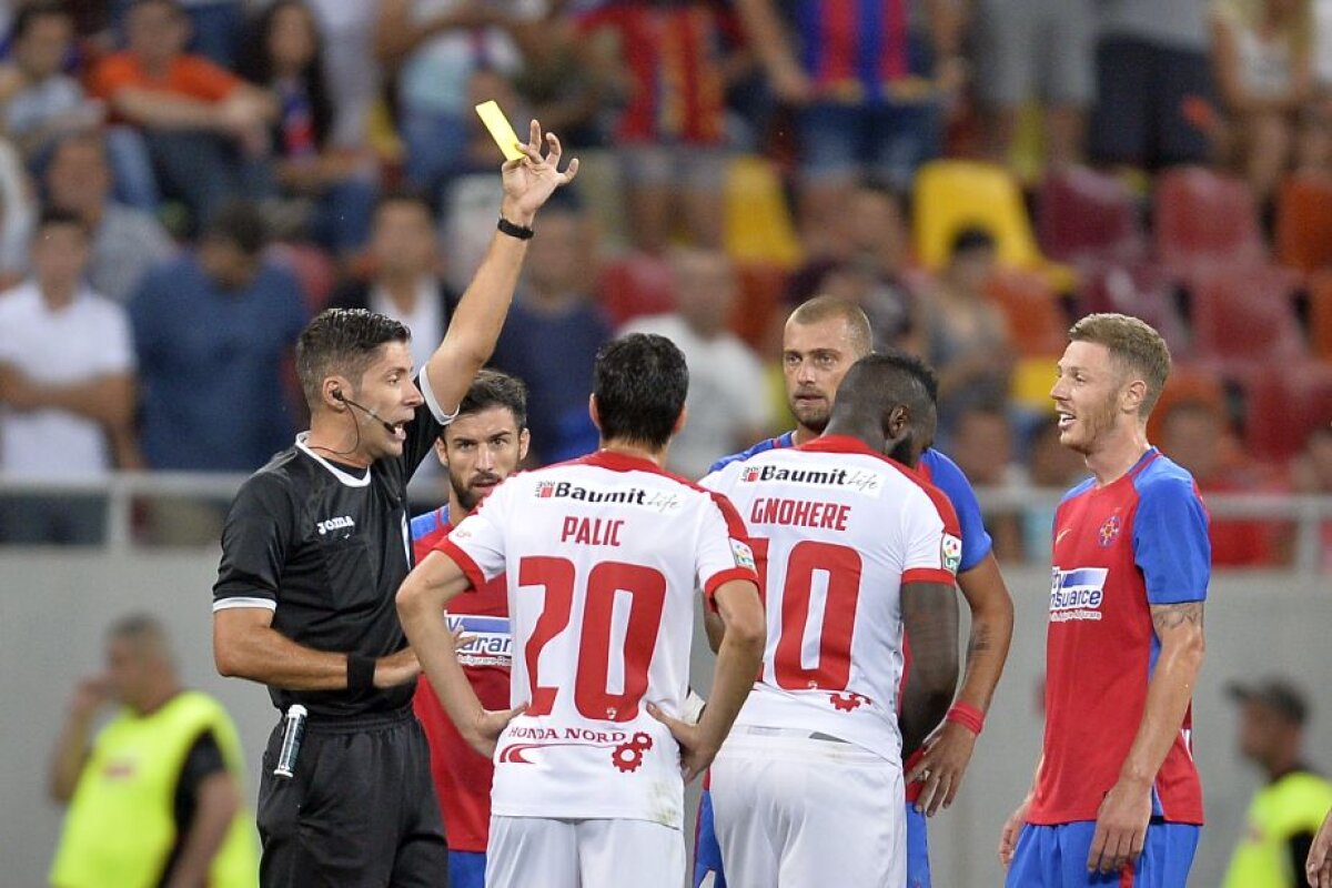 VIDEO și FOTO » Fotbal, orgolii și spectacol! Steaua și Dinamo au remizat într-un superduel cu două goluri