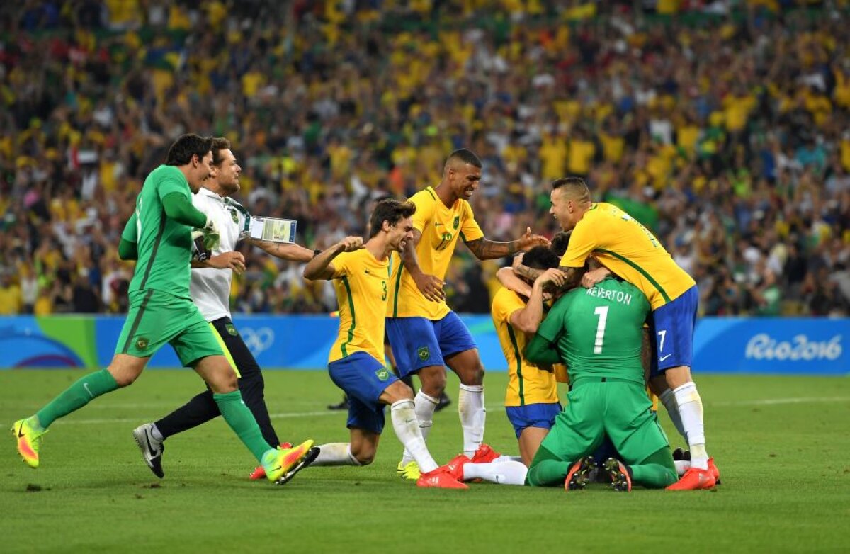 FOTO și VIDEO Brazilia lui Neymar scrie istorie! A câștigat aurul olimpic pentru prima oară în istorie