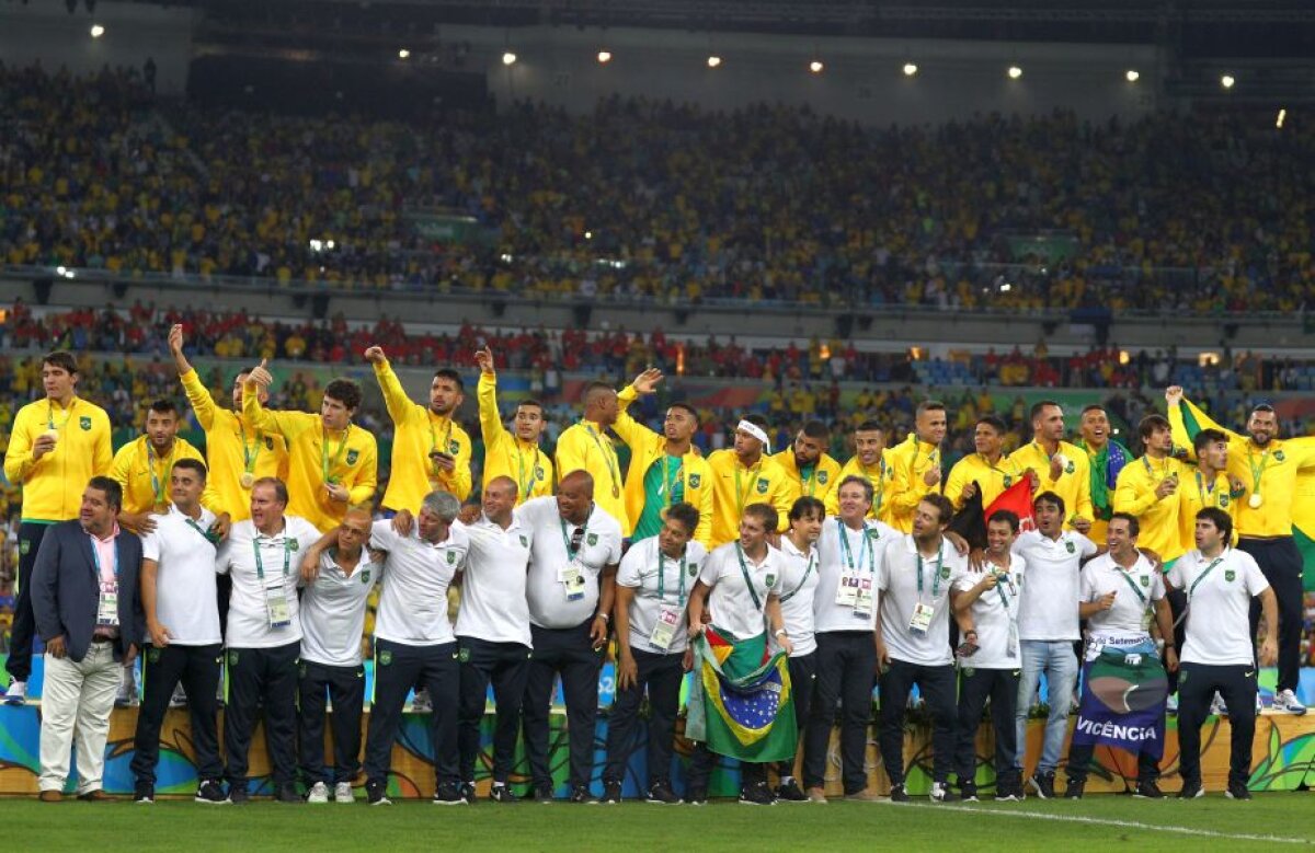 FOTO și VIDEO Brazilia lui Neymar scrie istorie! A câștigat aurul olimpic pentru prima oară în istorie