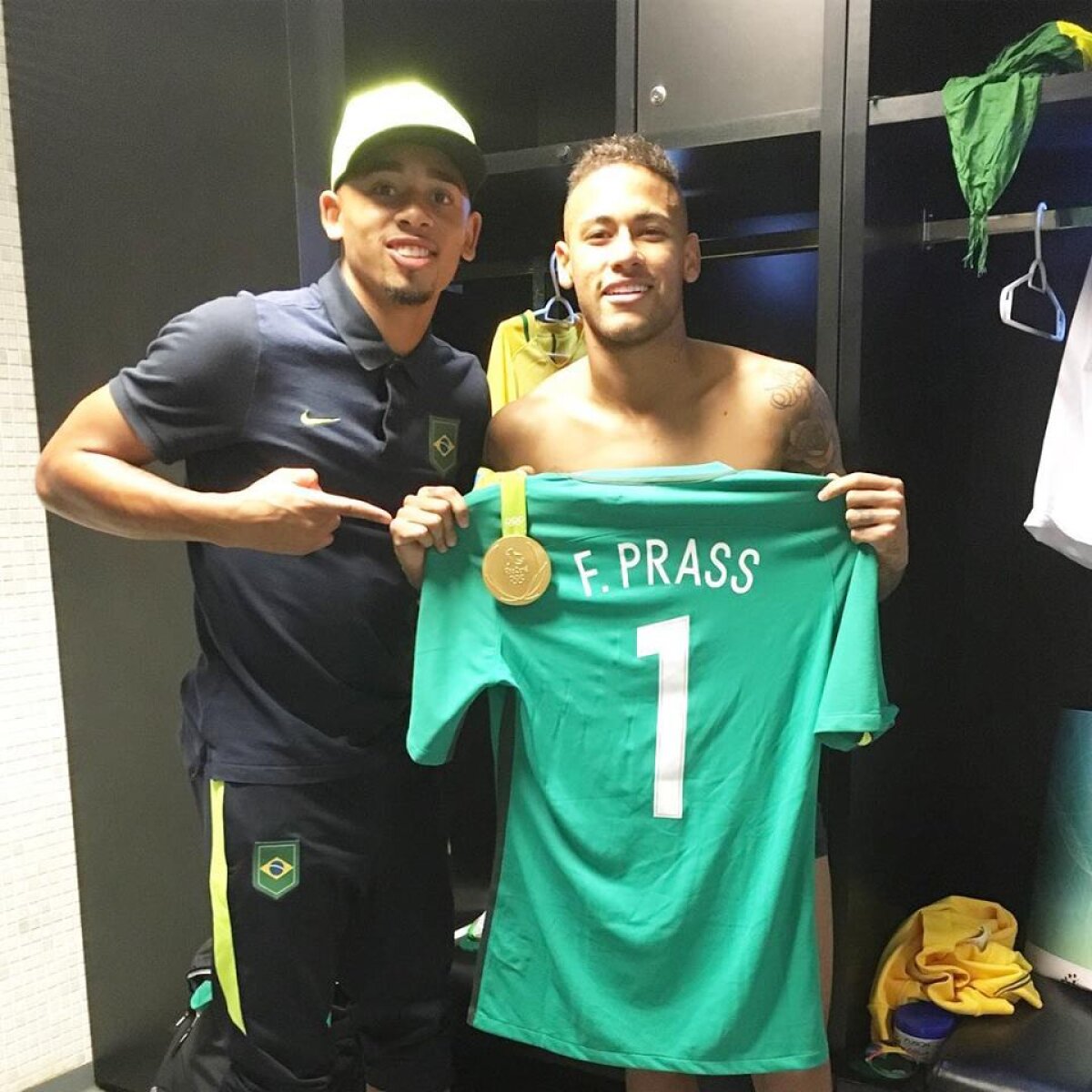 FOTO Primul lucru realizat de Neymar după ce a luat aurul cu Brazilia la JO » Și-a făcut un nou tatuaj :)