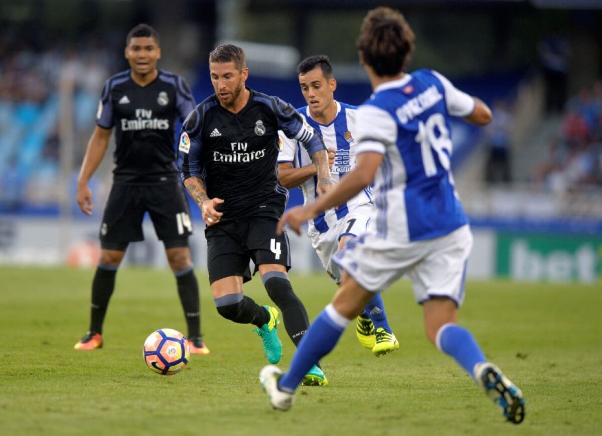 VIDEO+FOTO Real Madrid debutează cu o victorie în noul sezon din La Liga » Băieții lui Zidane au învins Real Sociedad, scor 3-0