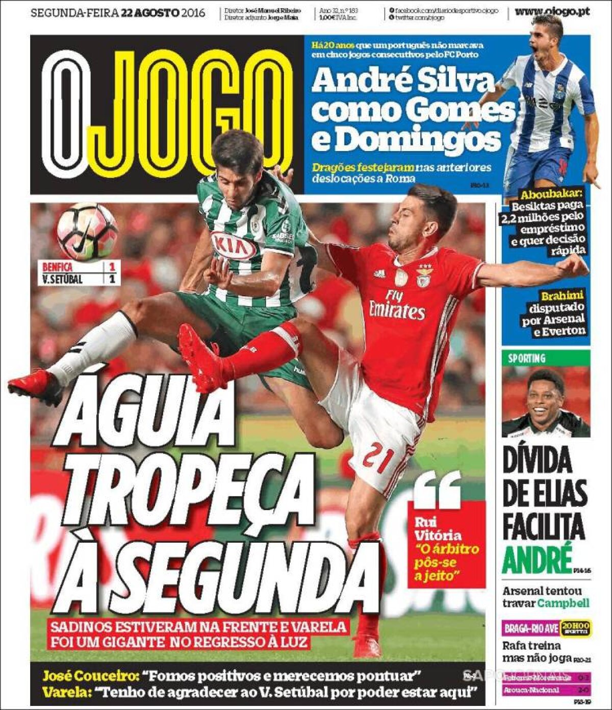 Ce scriu azi ziarele de sport din lume (22 august 2016)