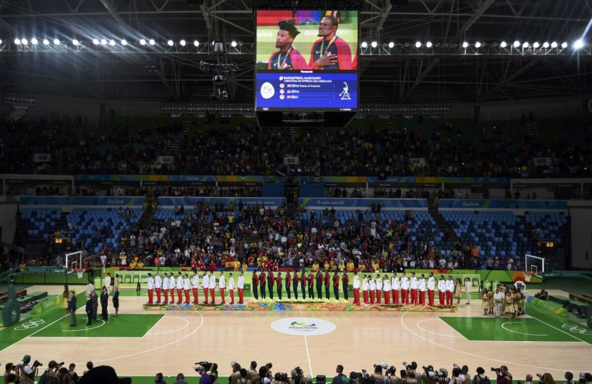 GALERIE FOTO » SUA a cucerit aurul la baschet masculin după ce a spulberat Serbia în finala