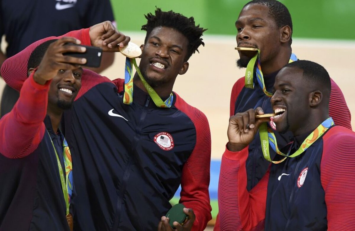 GALERIE FOTO » SUA a cucerit aurul la baschet masculin după ce a spulberat Serbia în finala