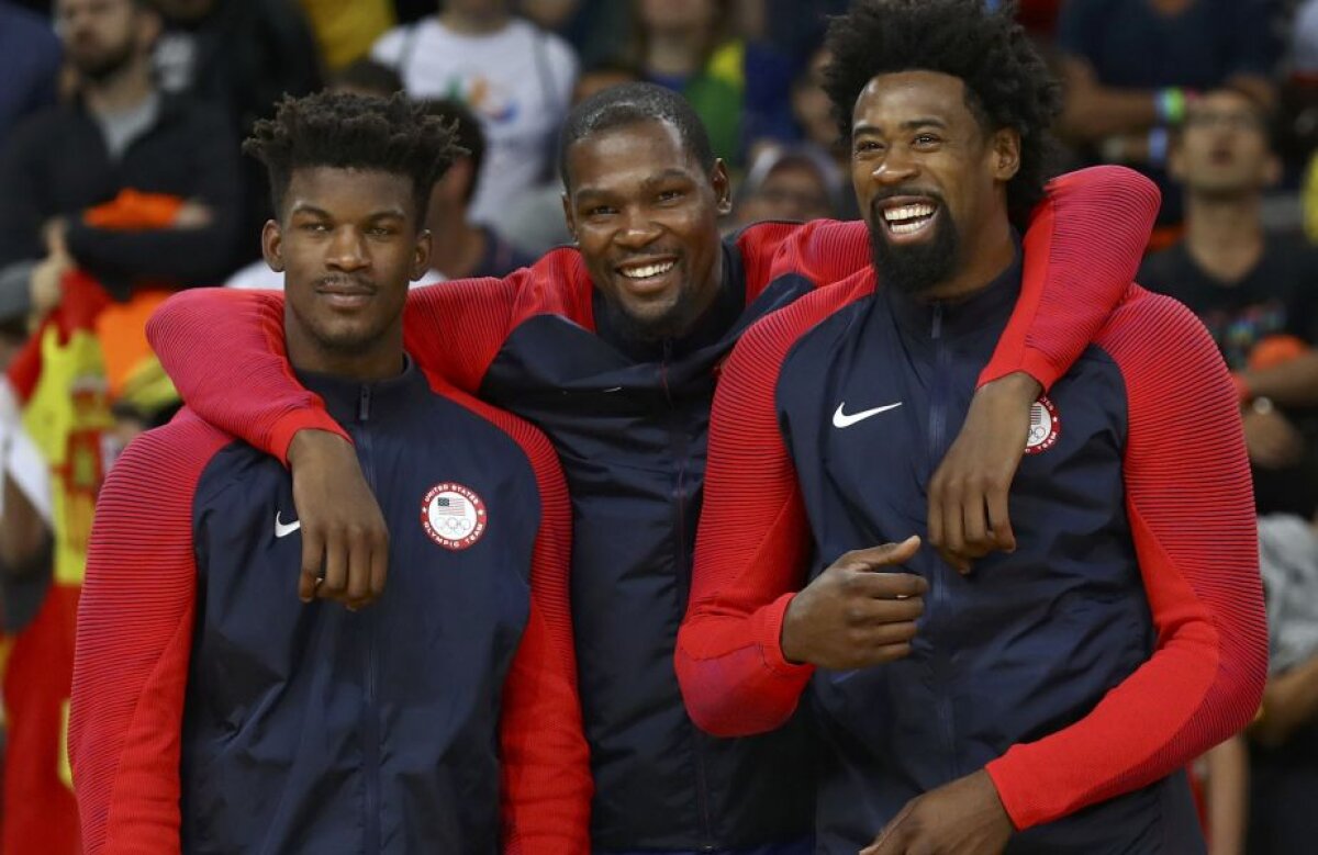 GALERIE FOTO » SUA a cucerit aurul la baschet masculin după ce a spulberat Serbia în finala