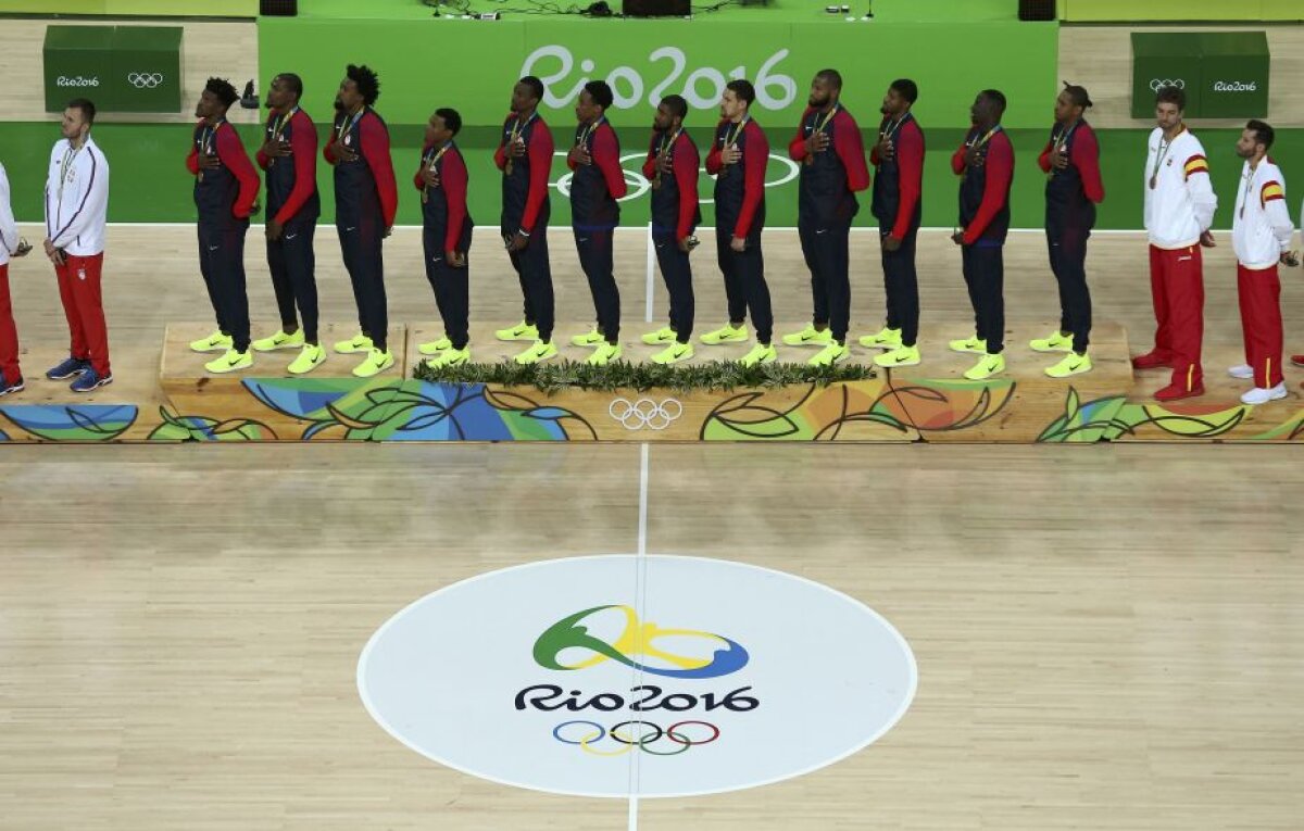 GALERIE FOTO » SUA a cucerit aurul la baschet masculin după ce a spulberat Serbia în finala