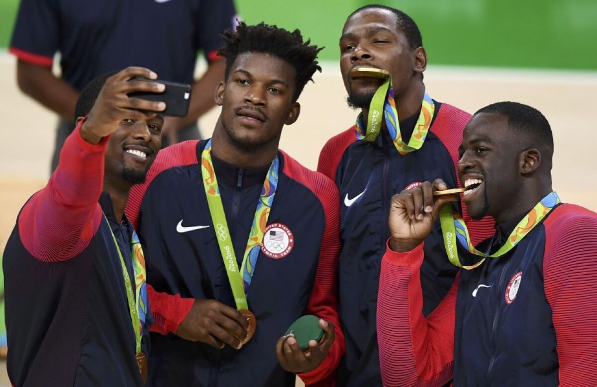 GALERIE FOTO » SUA a cucerit aurul la baschet masculin după ce a spulberat Serbia în finala