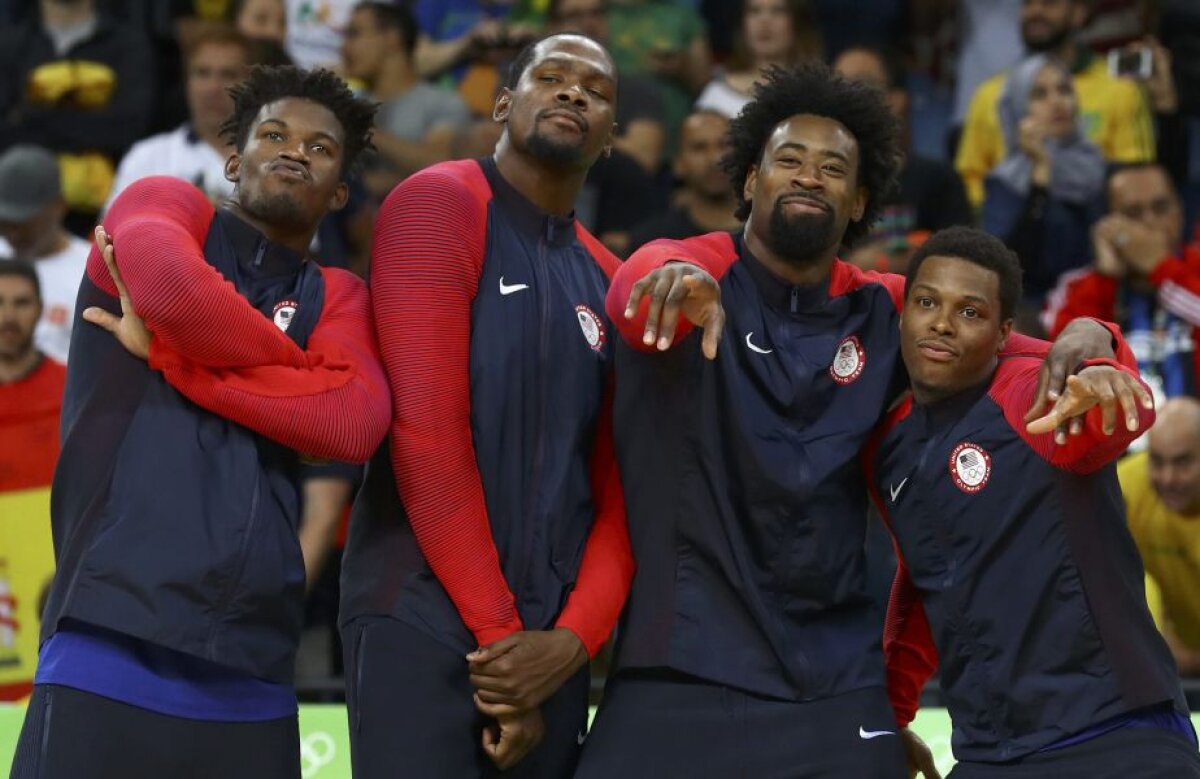 GALERIE FOTO » SUA a cucerit aurul la baschet masculin după ce a spulberat Serbia în finala