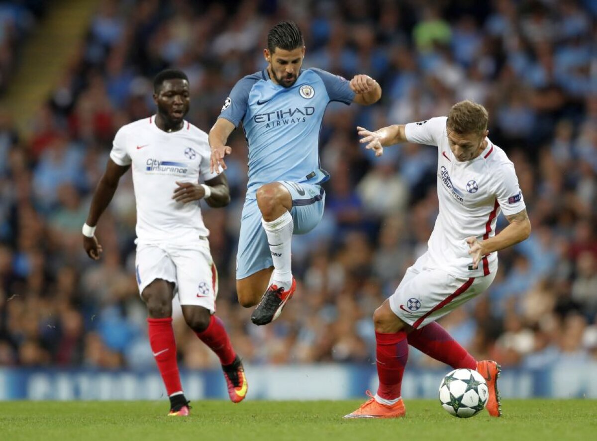 VIDEO+FOTO Retur onorabil » Steaua s-a mobilizat mai bine și n-a mai luat multe cu City, ca în tur. Vineri e tragerea Europa League