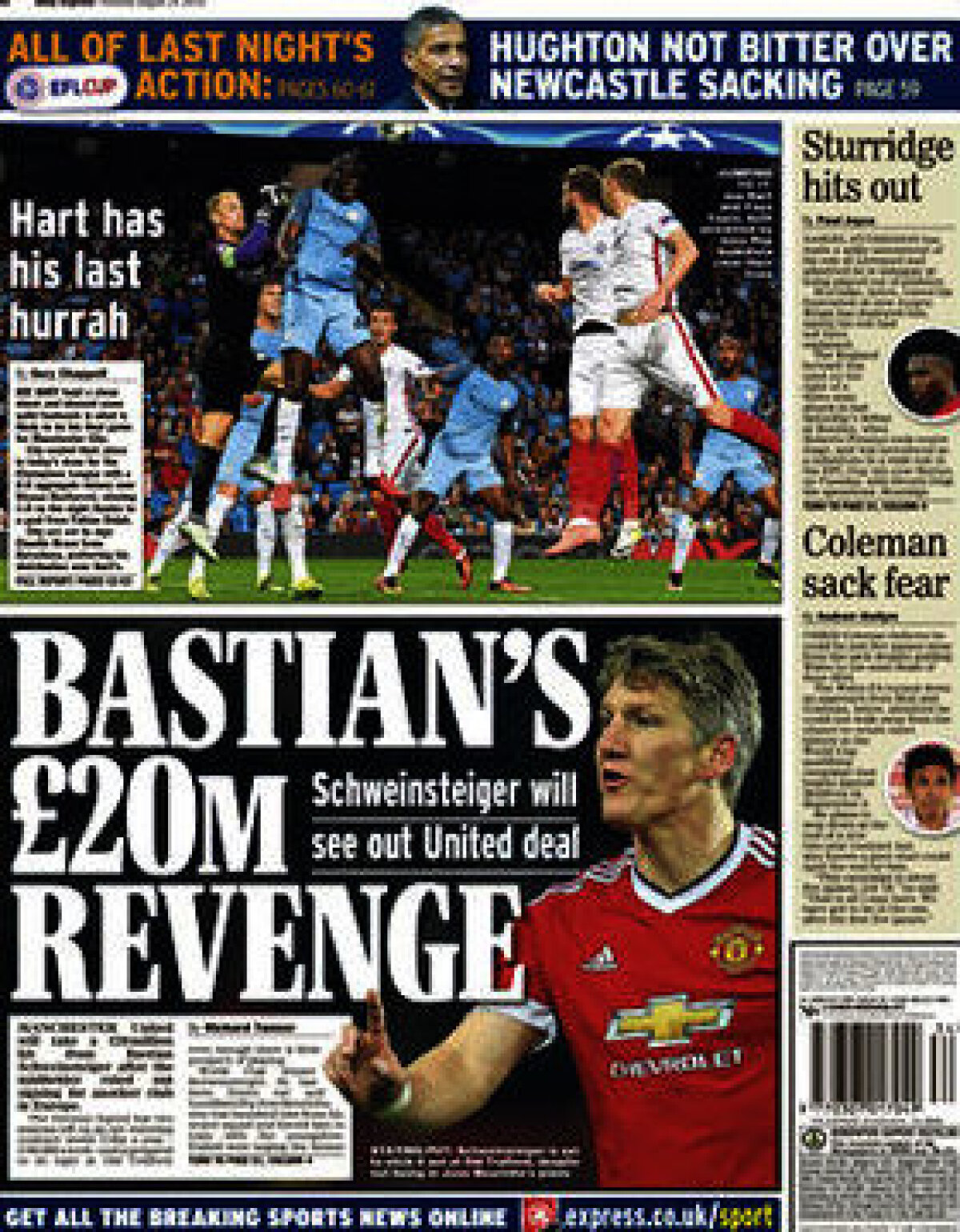 Ce scriu azi ziarele de sport din lume (25 august 2016)