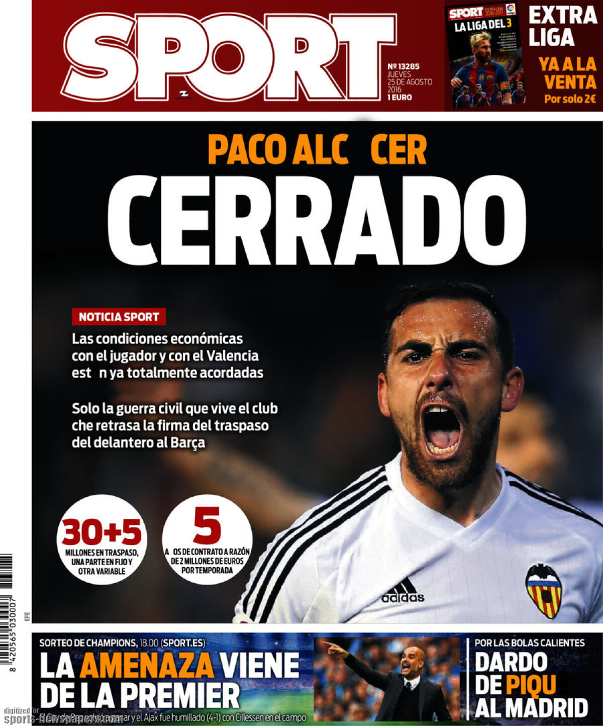 Ce scriu azi ziarele de sport din lume (25 august 2016)