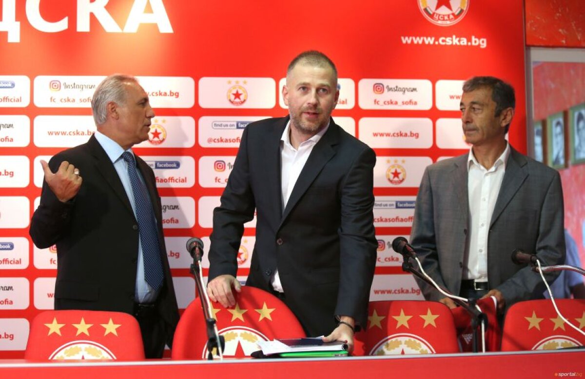 FOTO Edi Iordănescu, alături de Stoichkov la prezentarea oficială » Ce i-a determinat pe șefii bulgarilor să-l aleagă