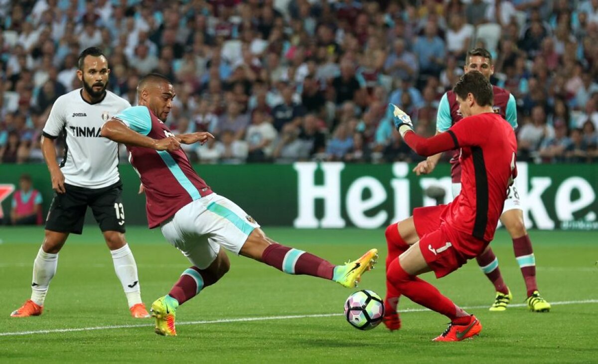 FOTO » Calificare senzaţională pentru Astra! Giurgiuvenii merg în grupele Europa League după ce au învins West Ham