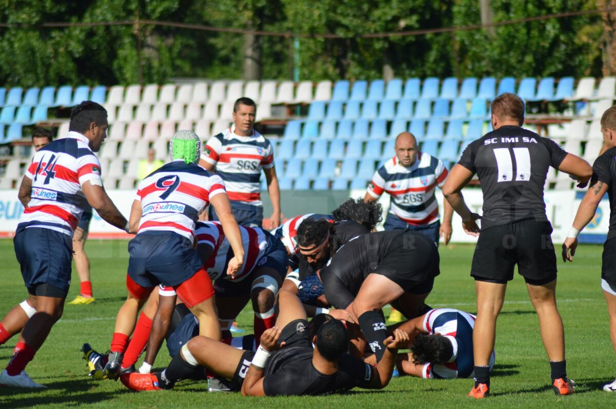 Galerie FOTO CSA Steaua își consolidează primul loc după victoria cu Știința Baia Mare, 29-24