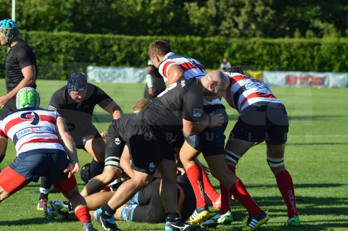 Galerie FOTO CSA Steaua își consolidează primul loc după victoria cu Știința Baia Mare, 29-24