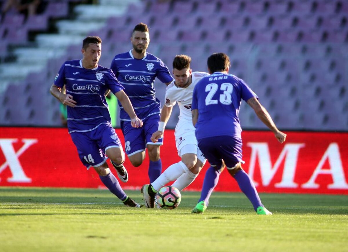 VIDEO+FOTO Încă o surpriză în Banat! ACS Poli a rezistat și în fața lui CFR Cluj