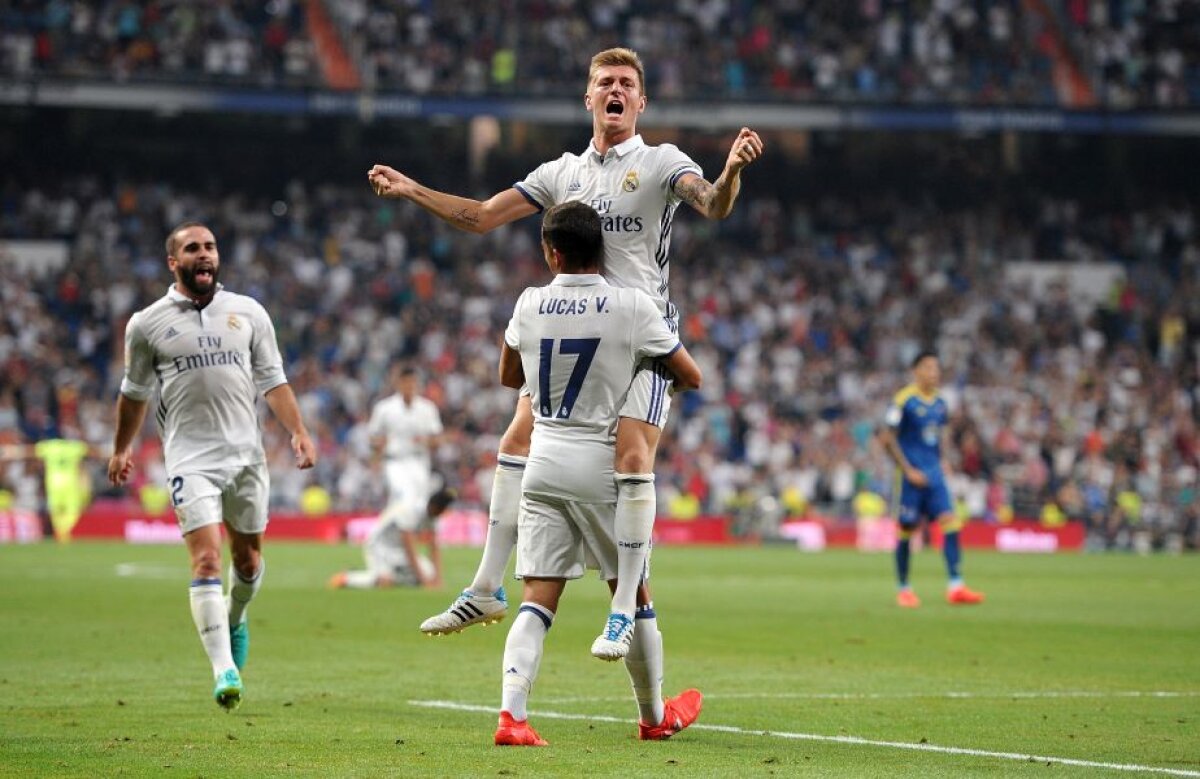 FOTO și VIDEO Cine sunt noile fețe ale succesului? Fără Ronaldo, Real Madrid a obținut a doua victorie din La Liga