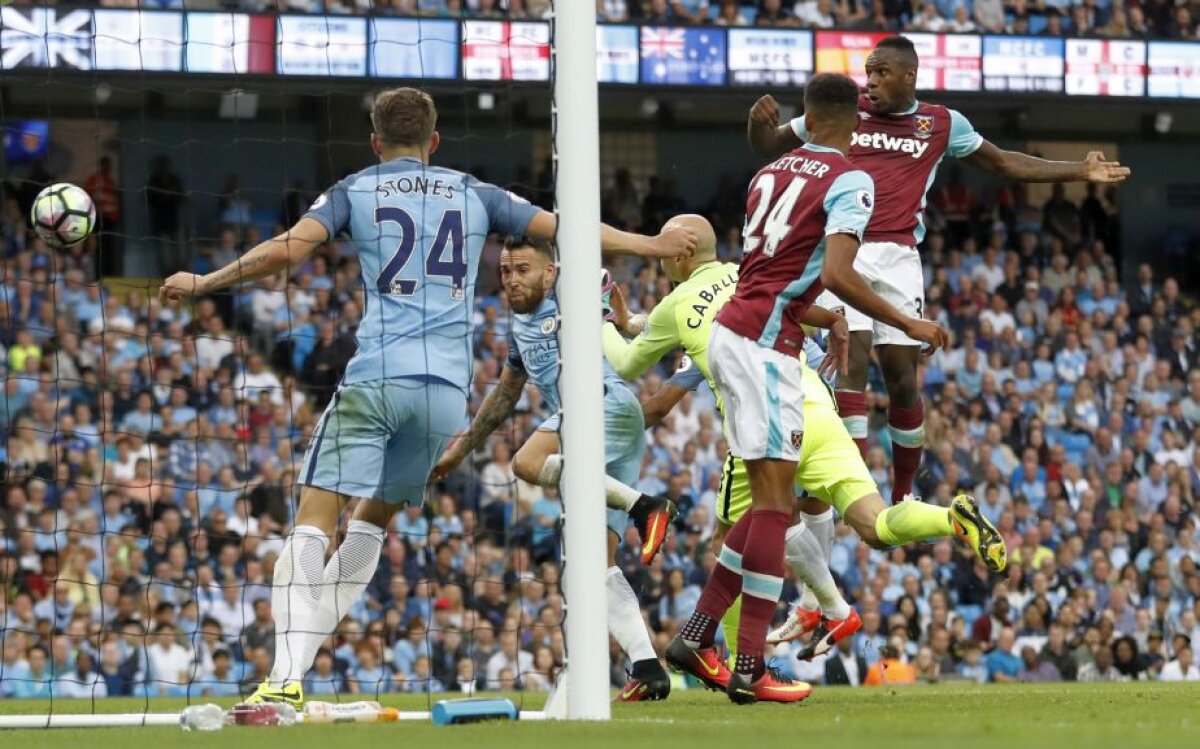 VIDEO+FOTO Care e diferența dintre City și West Ham? Fostele adversare ale românilor în Europa s-au înfruntat azi în Premier League