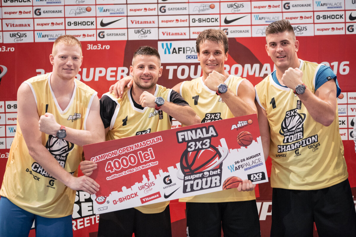 GALERIE FOTO Sârbii la putere »  Olymp Belgrad a câștigat finala 3x3 Tour