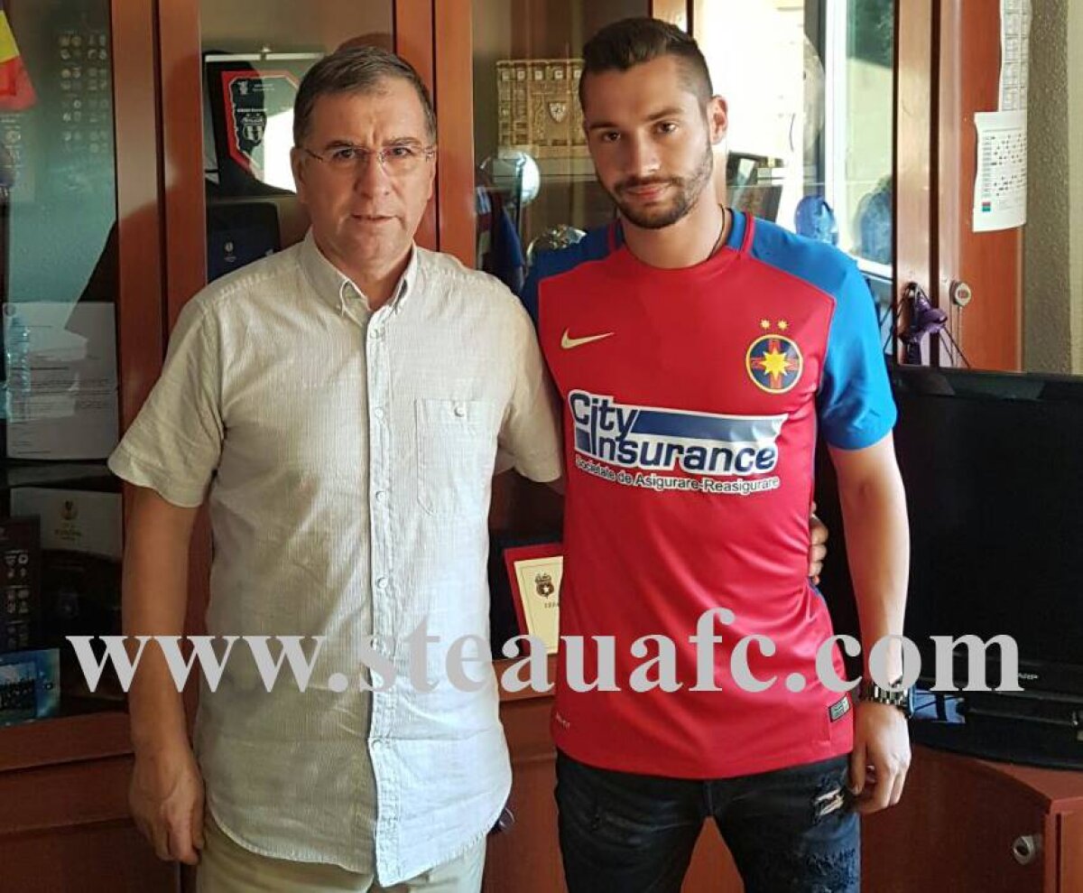 GALERIE FOTO Primele imagini cu noile achiziții ale Stelei » Pe ce durată au semnat cei trei fotbaliști