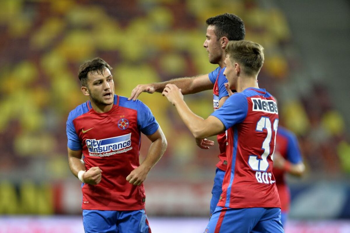 VIDEO+FOTO »  STEAUA - POLI IAȘI 1-1 » Ciuruită de absențe, echipa lui Reghe a smuls un egal pe o Național Arena pustie