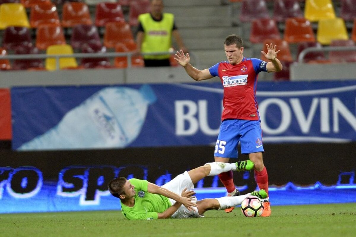 VIDEO+FOTO »  STEAUA - POLI IAȘI 1-1 » Ciuruită de absențe, echipa lui Reghe a smuls un egal pe o Național Arena pustie