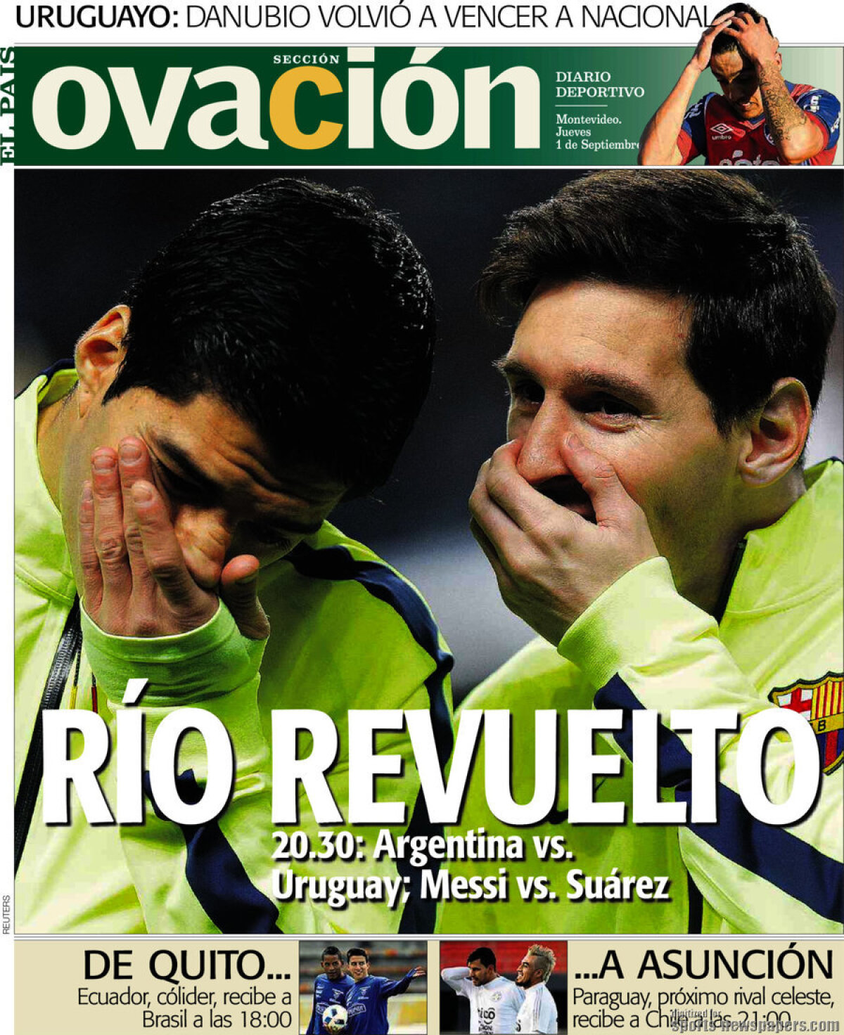 Ce scriu azi ziarele de sport din lume (1 septembrie 2016)