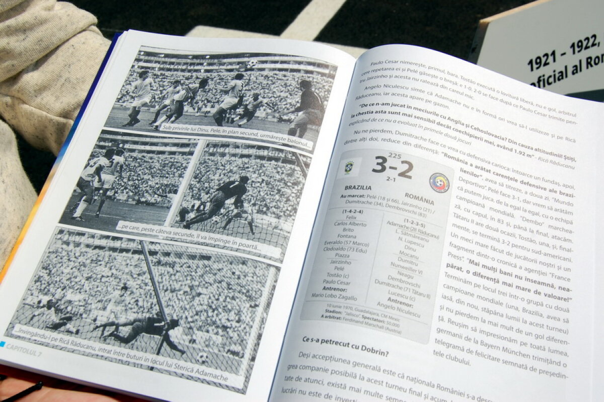FRF a lansat astăzi "Istoria Echipei Naționale de Fotbal a României" » Detalii despre carte și cum poate fi cumpărată