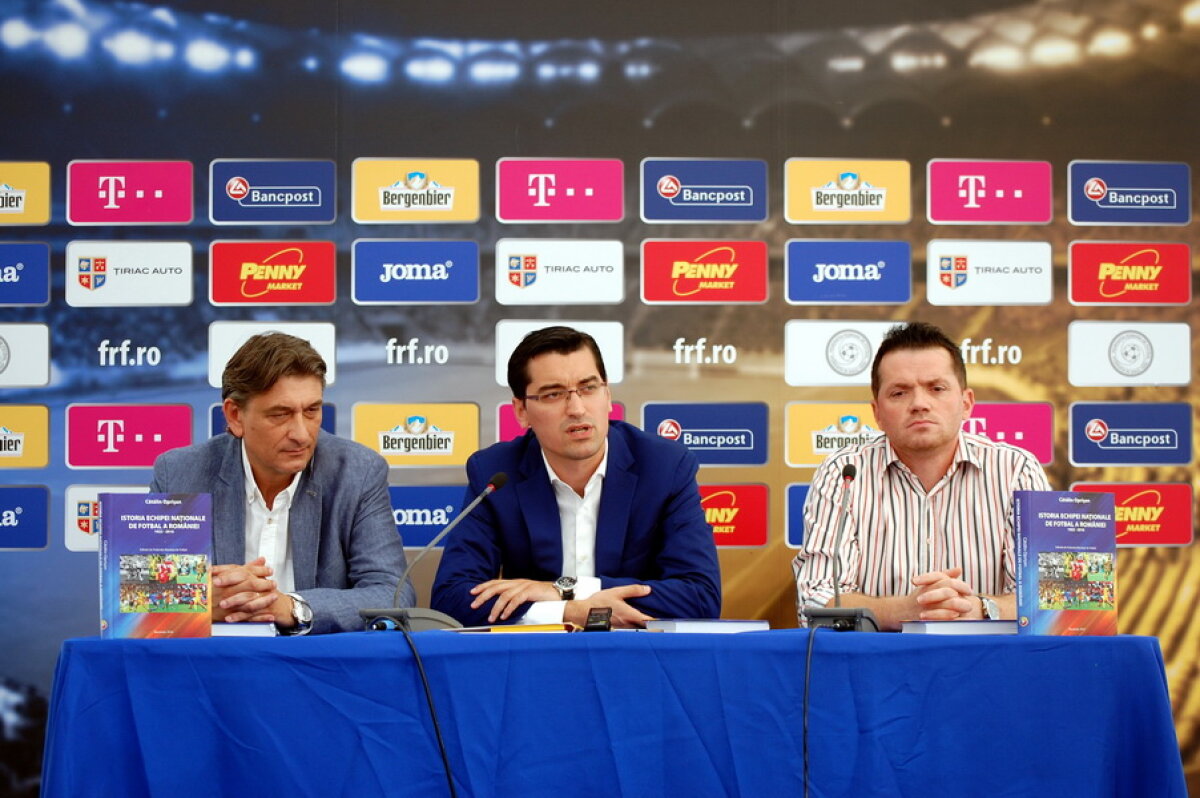 FRF a lansat astăzi "Istoria Echipei Naționale de Fotbal a României" » Detalii despre carte și cum poate fi cumpărată