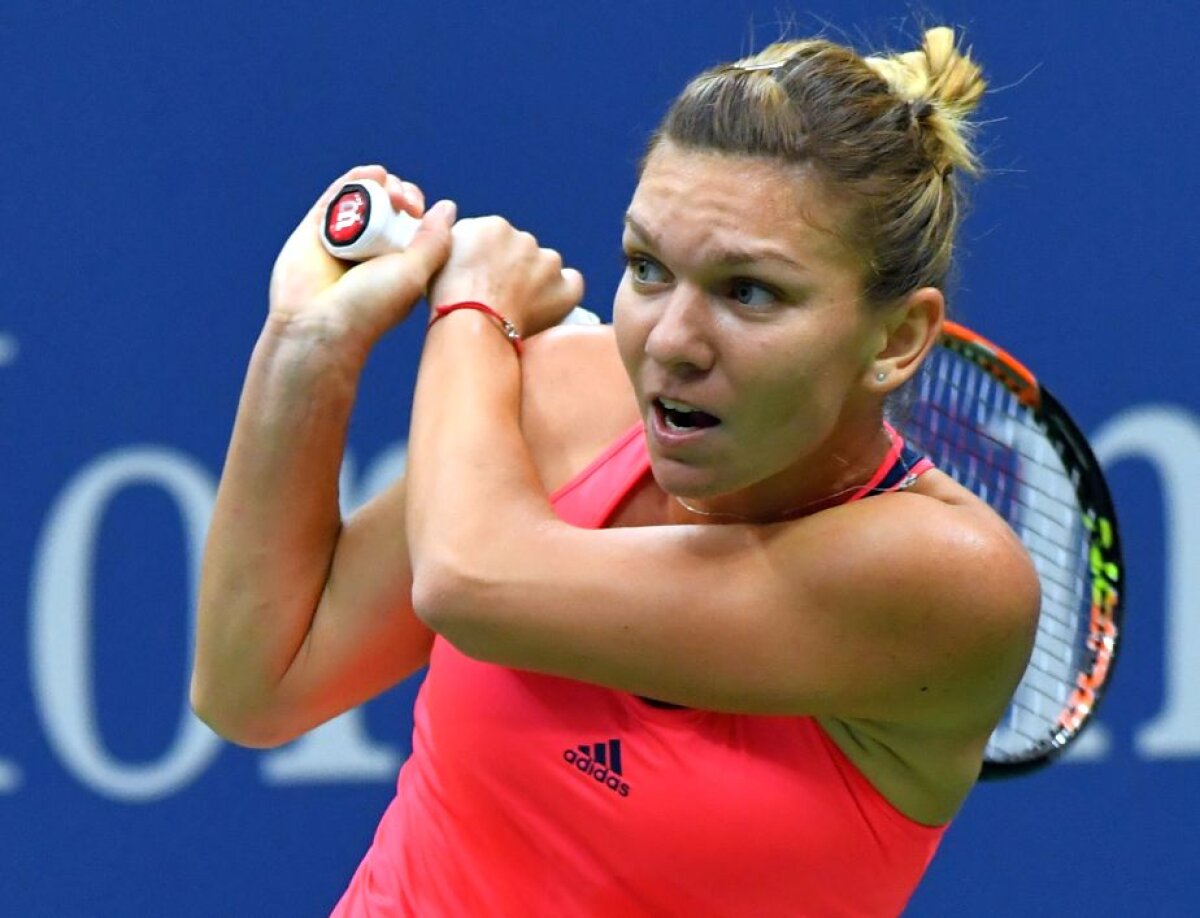 FOTO Meci intens! Simona Halep trece de Lucie Safarova și se califică în turul al 3-lea la US Open! Cu cine va juca românca