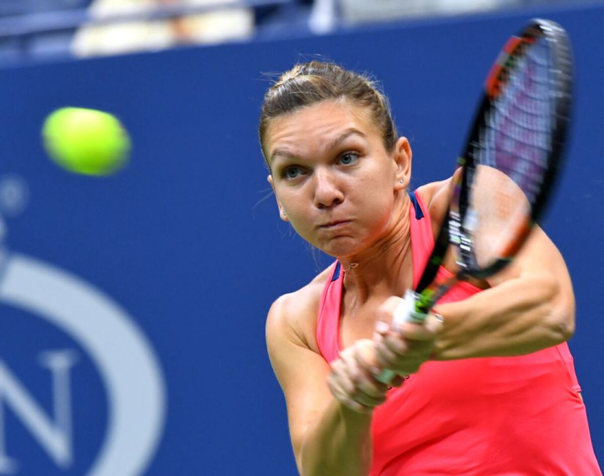 FOTO Meci intens! Simona Halep trece de Lucie Safarova și se califică în turul al 3-lea la US Open! Cu cine va juca românca