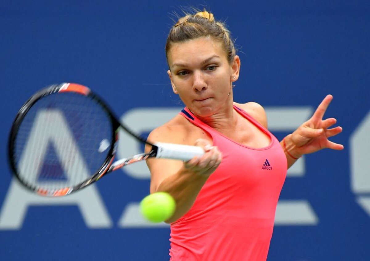 FOTO Meci intens! Simona Halep trece de Lucie Safarova și se califică în turul al 3-lea la US Open! Cu cine va juca românca