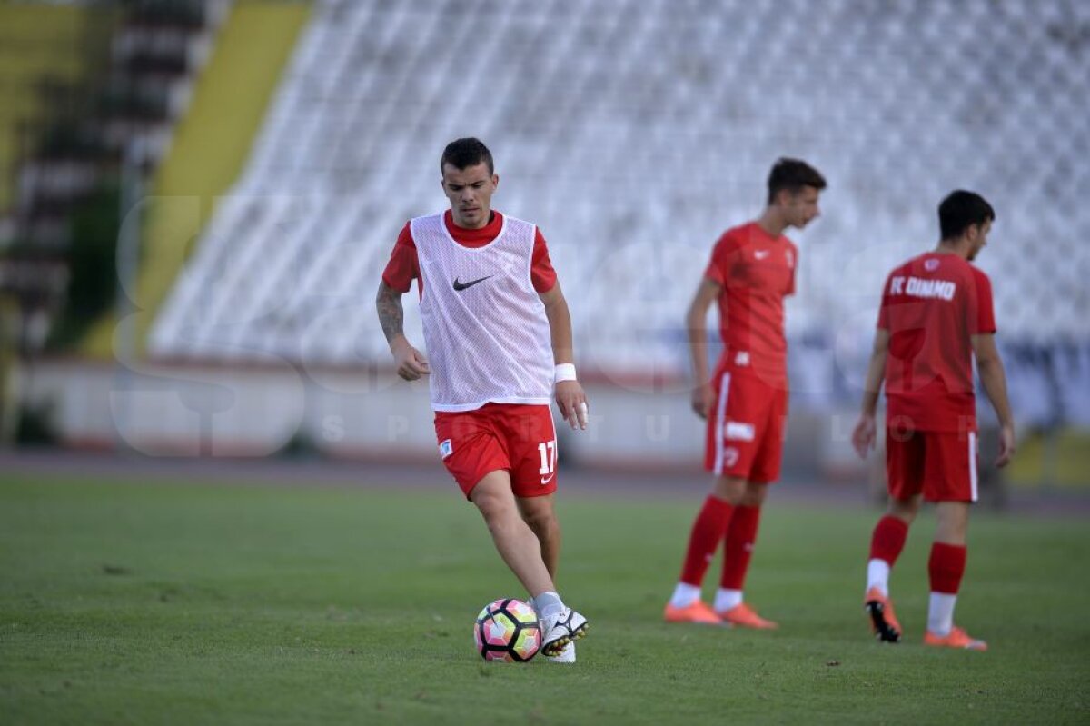 FOTO » Dinamo a câștigat amicalul cu liderul din Bulgaria, scor 3-2