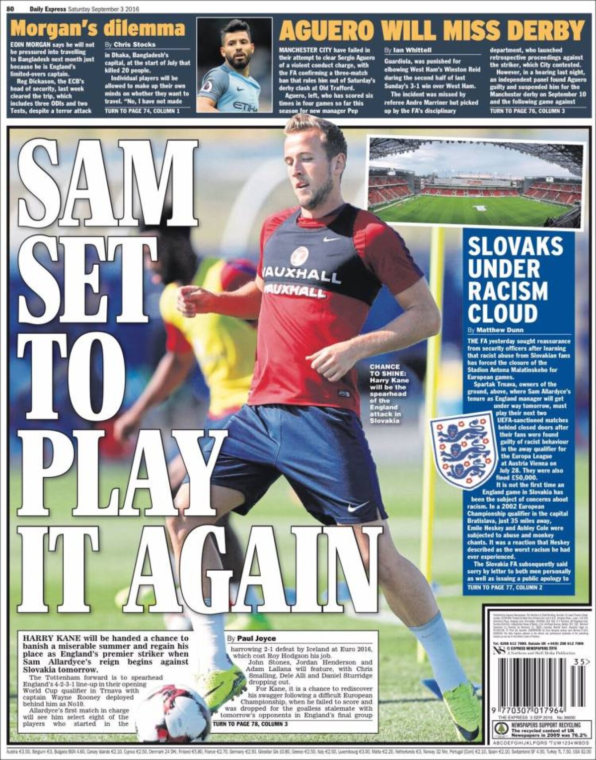 Ce scriu azi ziarele de sport din lume (3 septembrie 2016)