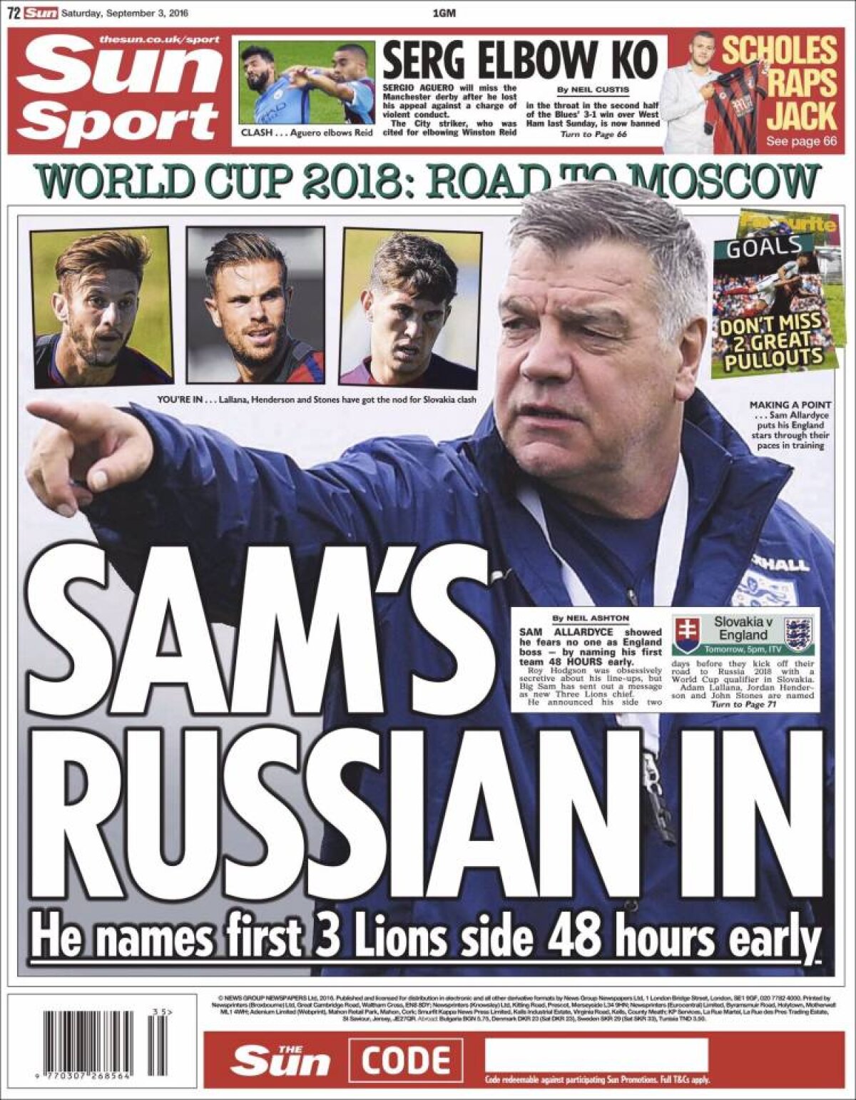 Ce scriu azi ziarele de sport din lume (3 septembrie 2016)