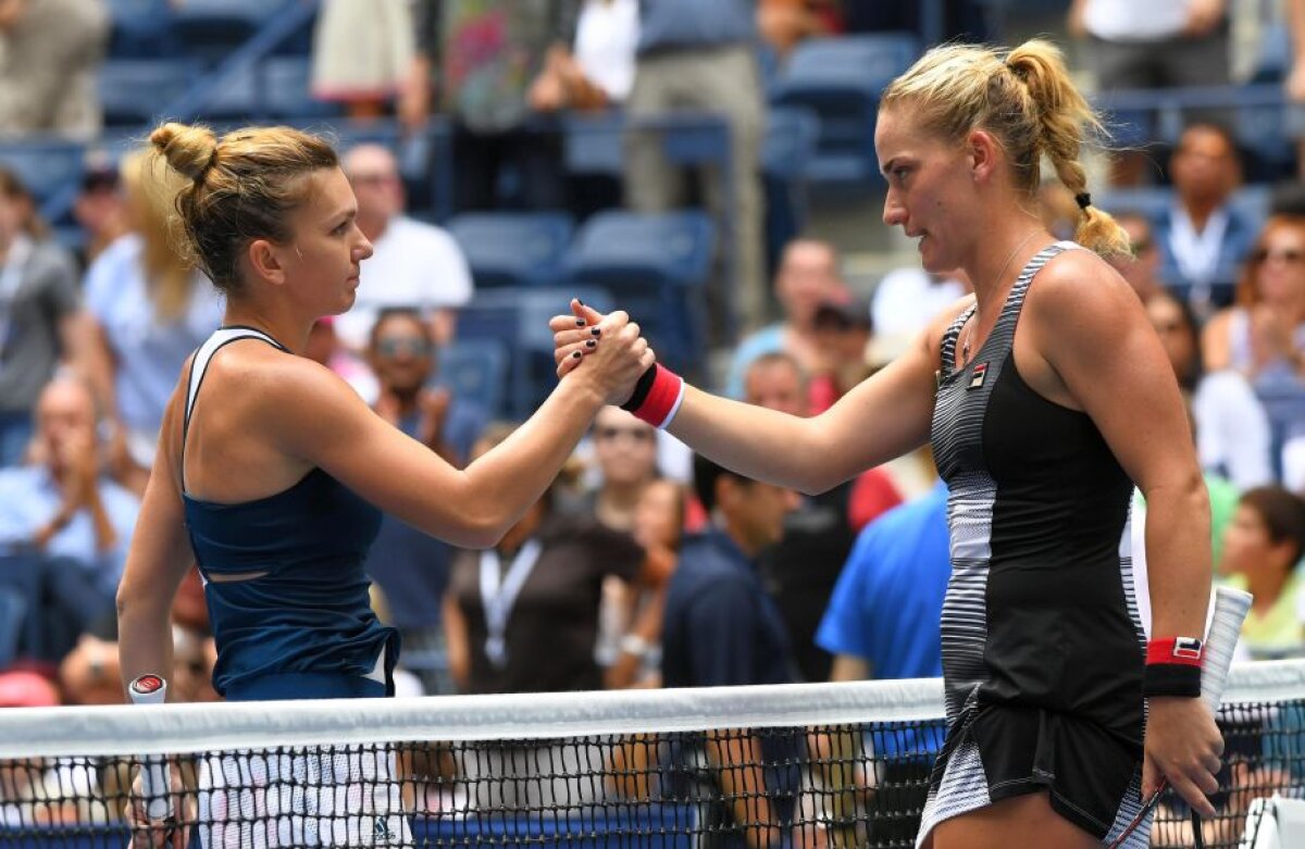 Halep, victorie muncită cu Timea Babos, în turul 3 de la US Open! Își cunoaște adversara din optimi