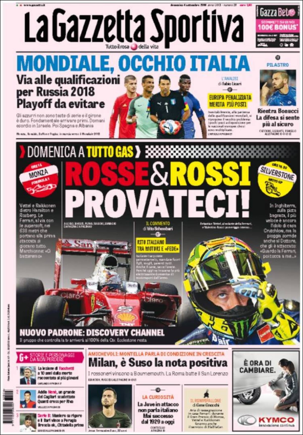 Ce scriu azi ziarele de sport din lume (4 septembrie 2016)