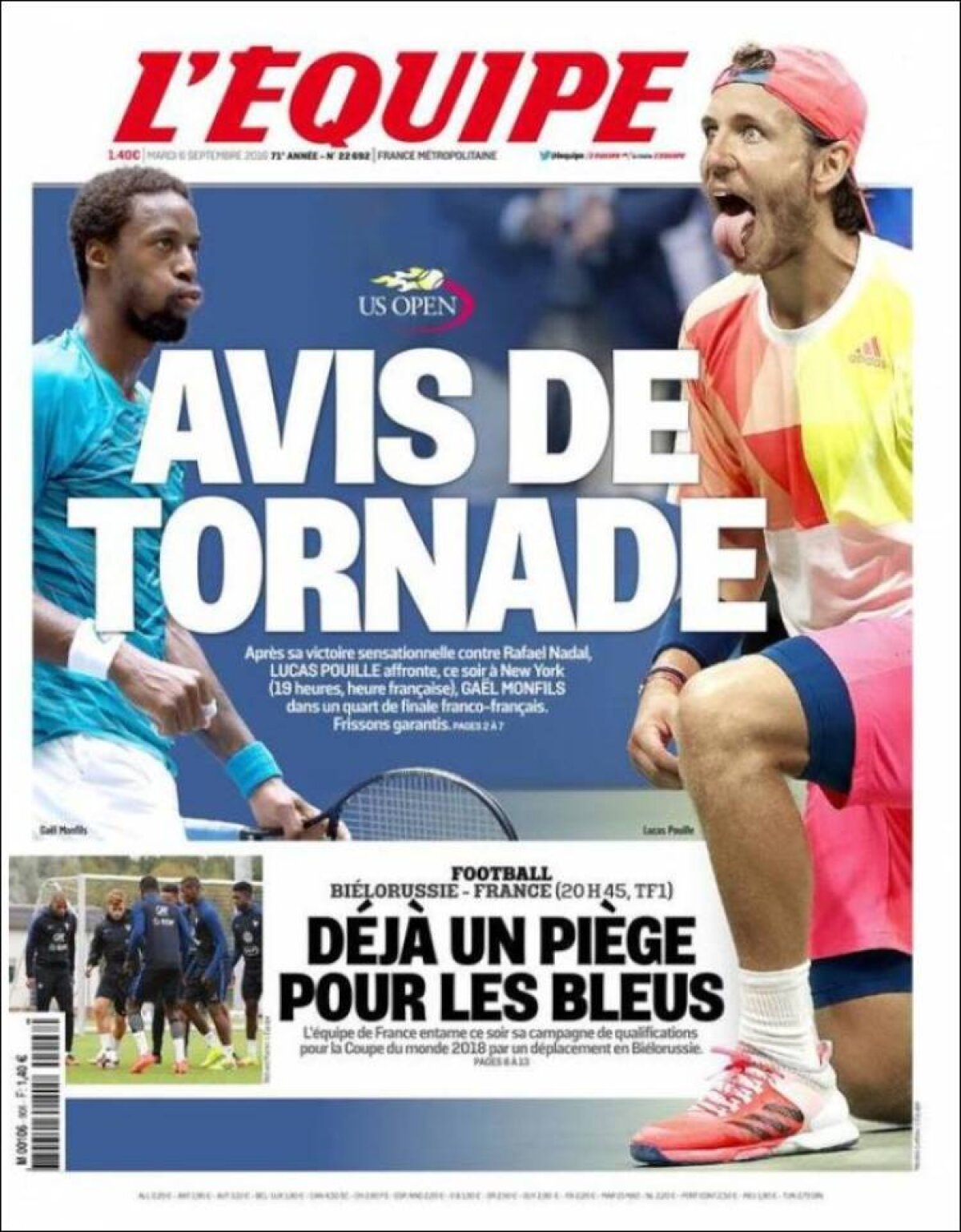 Ce scriu azi ziarele de sport din lume (6 septembrie 2016)