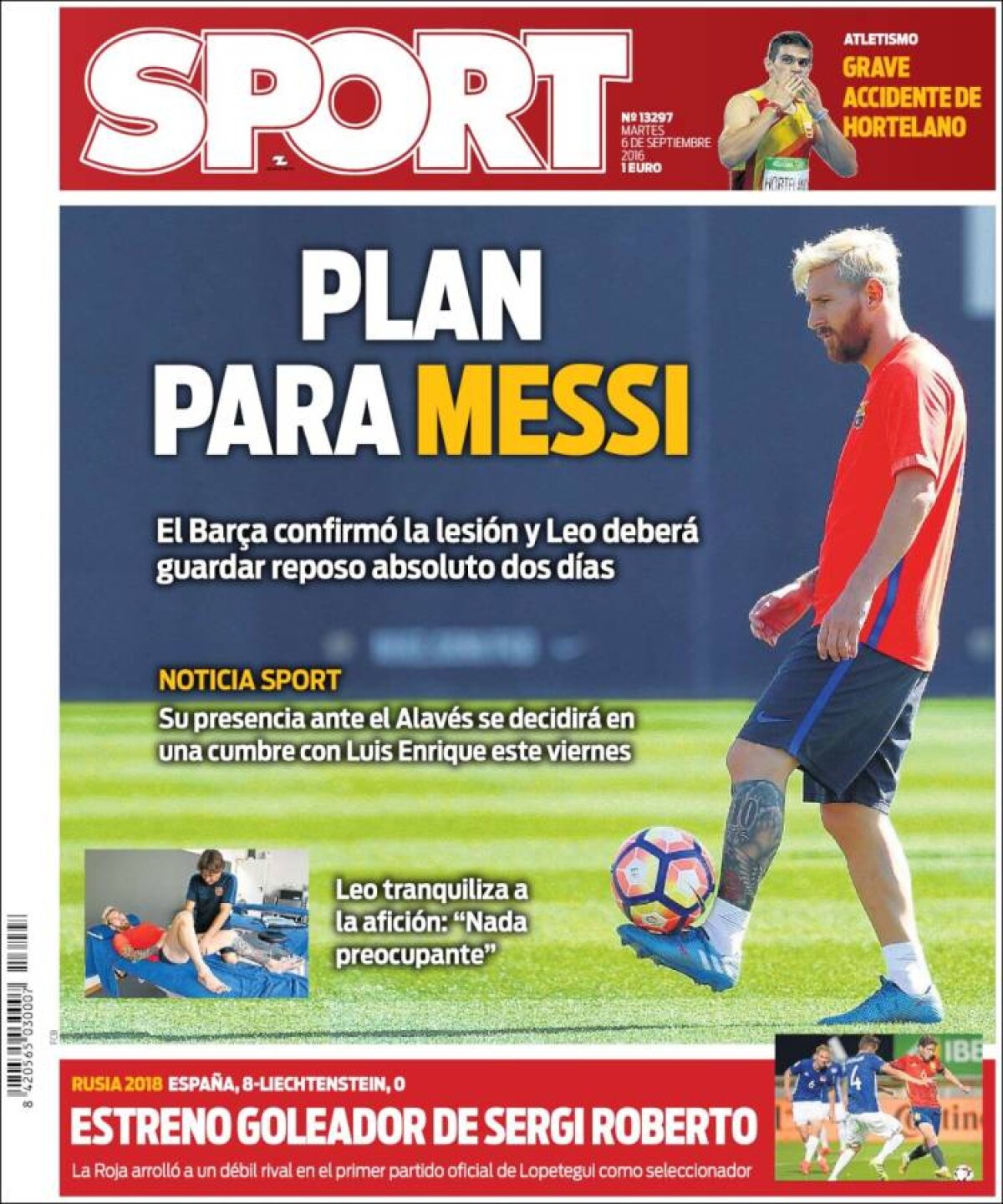 Ce scriu azi ziarele de sport din lume (6 septembrie 2016)