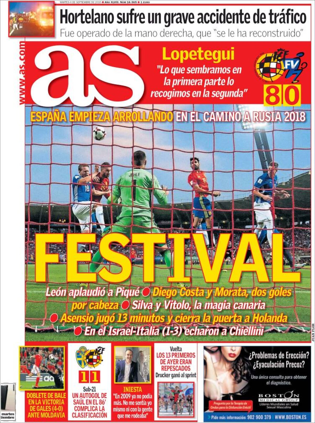 Ce scriu azi ziarele de sport din lume (6 septembrie 2016)