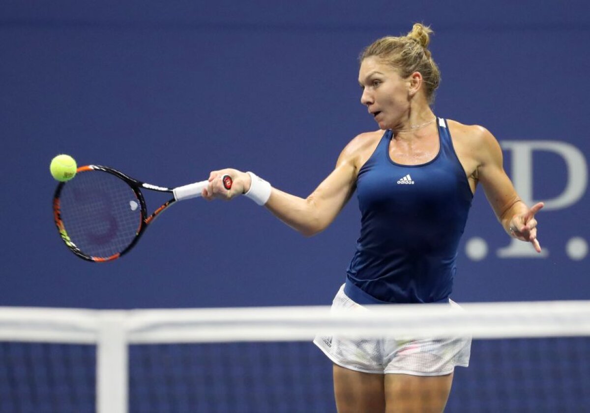 FOTO » Serena a învins-o cu greu pe Halep și merge în semifinale la US Open » Simona a făcut un meci bun, dar serviciul lui Williams a fost fantastic: "A trebuit să schimb jocul"