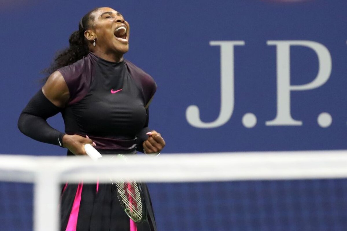 FOTO » Serena a învins-o cu greu pe Halep și merge în semifinale la US Open » Simona a făcut un meci bun, dar serviciul lui Williams a fost fantastic: "A trebuit să schimb jocul"