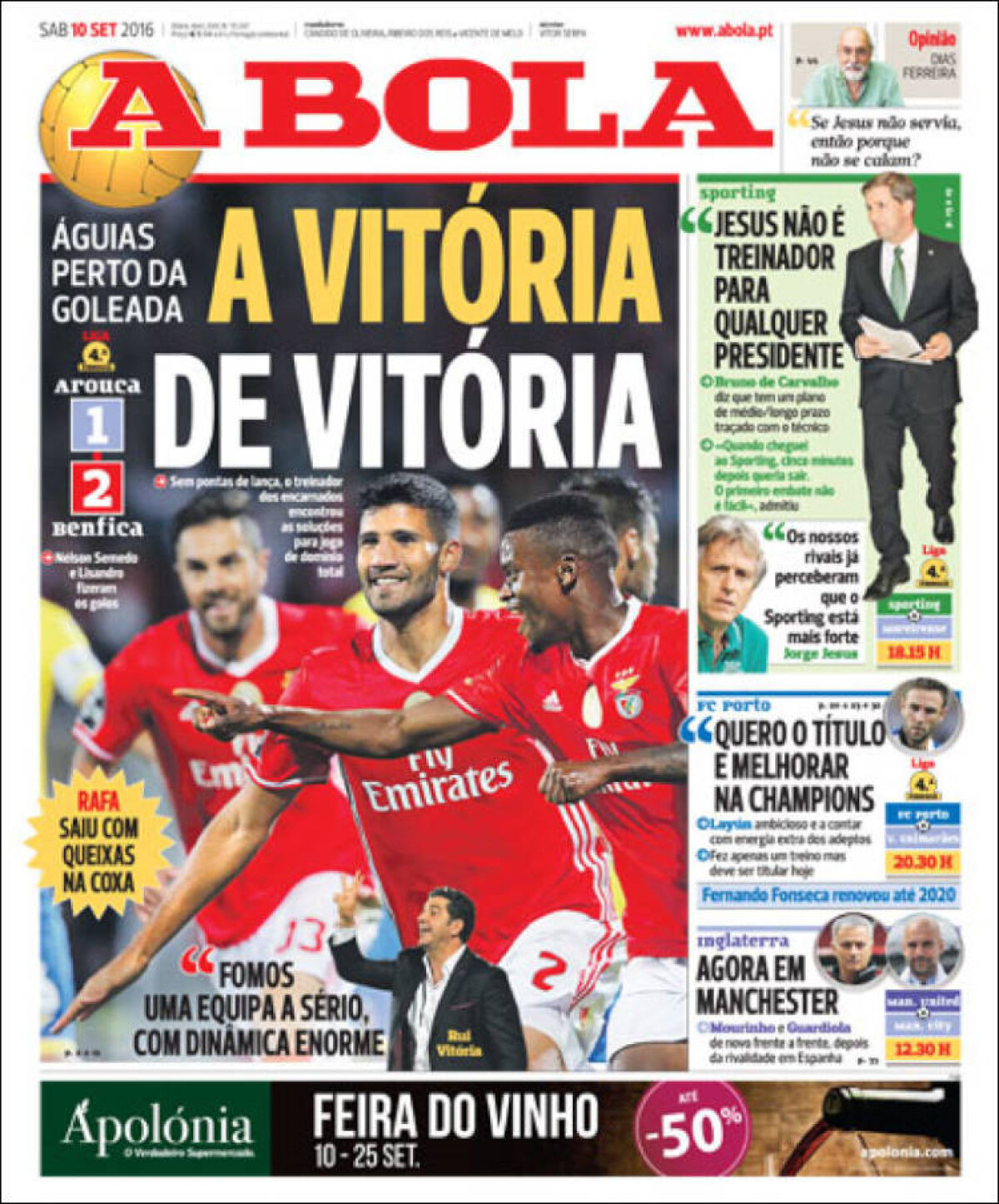 Ce scriu azi ziarele de sport din lume (10 septembrie 2016)