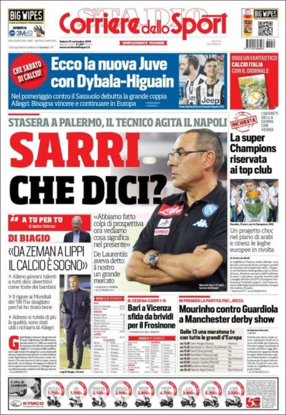 Ce scriu azi ziarele de sport din lume (10 septembrie 2016)