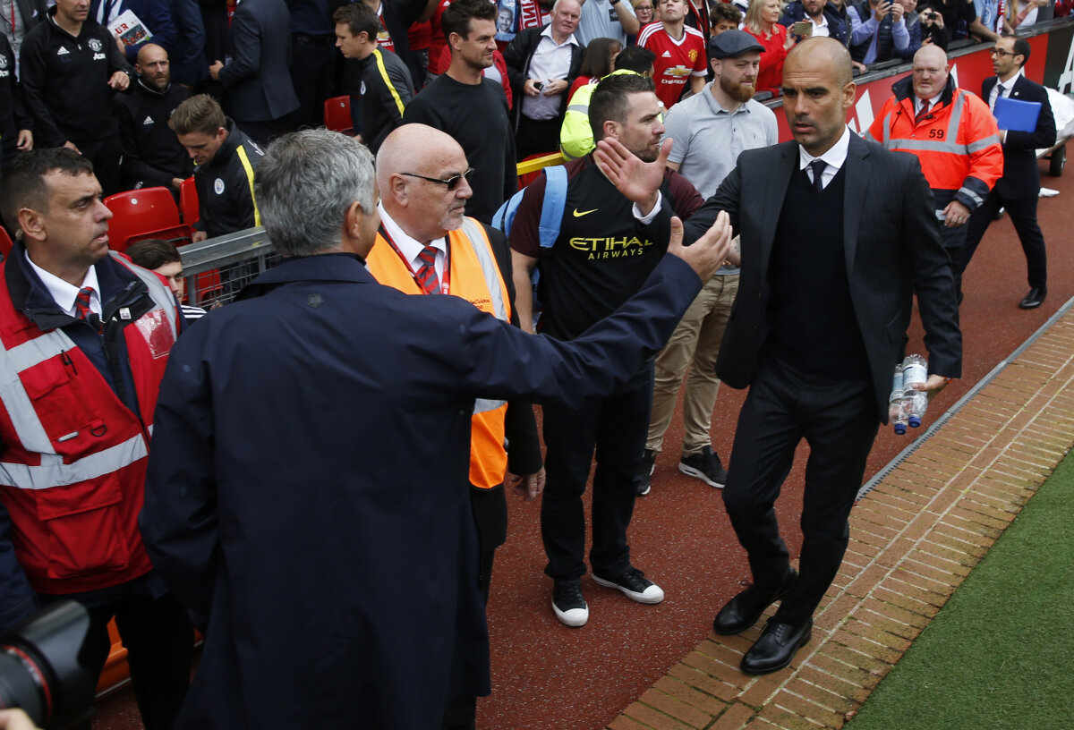 VIDEO+ FOTO » Profesorul Guardiola și elevul Mourinho! City se impune pe terenul lui United, 2-1! Pep are 9 victorii în fața lui "The Special One"